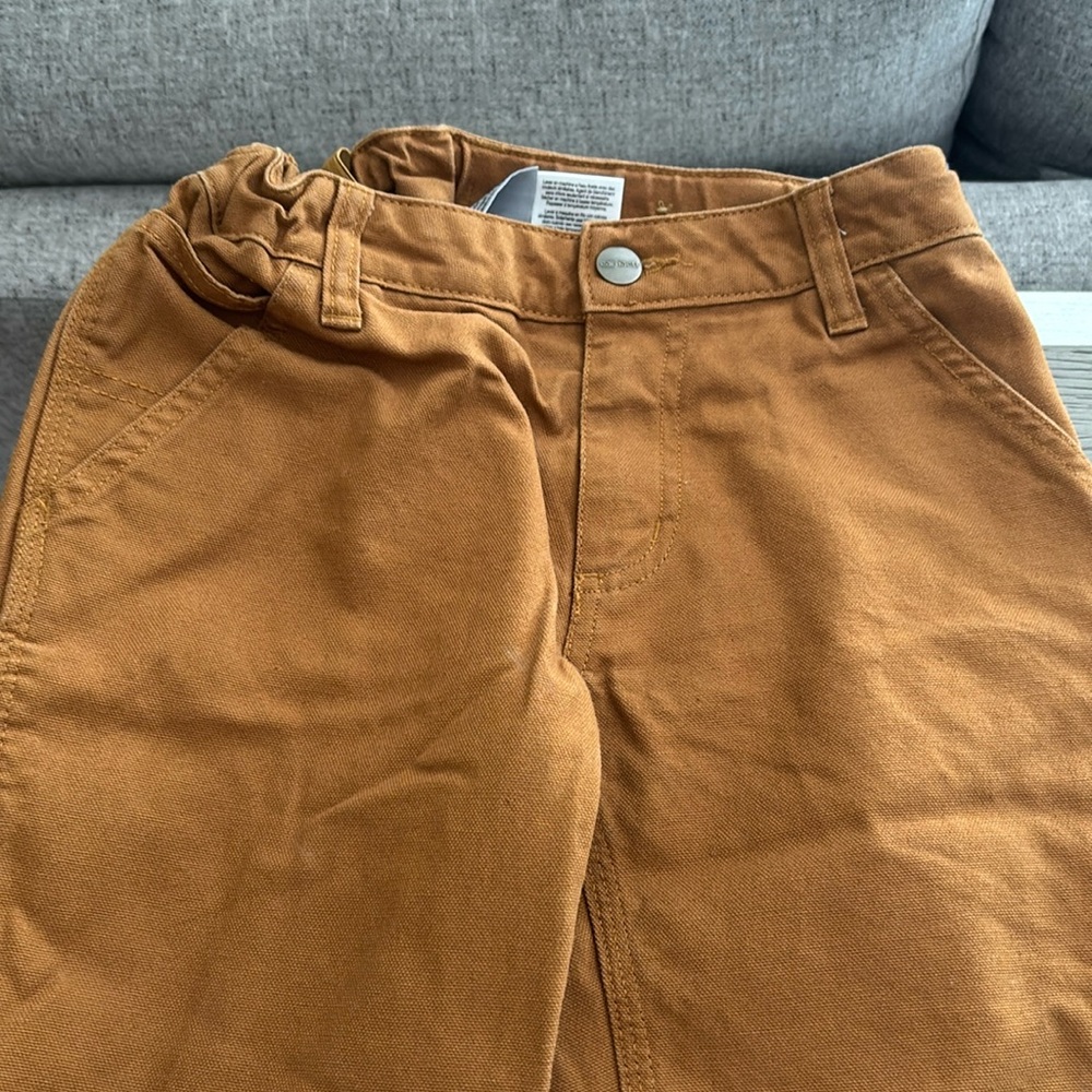 Boys Carhartt flannel lined pants